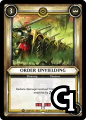 Order Unyielding - Foil